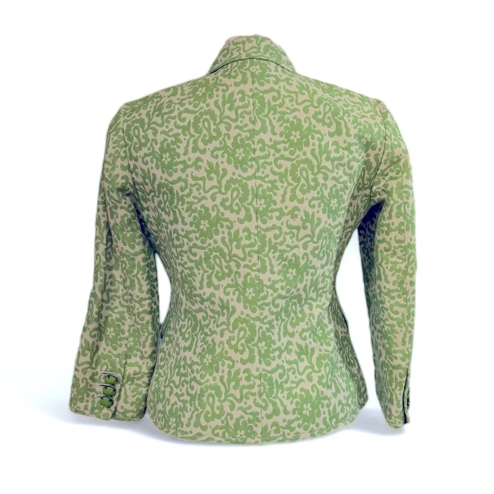 J.Crew Jacquard Linen Blend Blazer - Picture 3 of 3